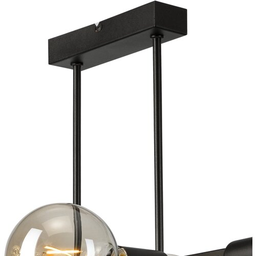  Luster na &amp;scaron;ipci ASTRID 4xE27/60W/230V crna Slike