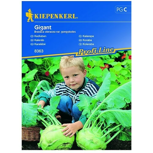 KIEPENKERL Sjeme povrća Koraba Gigant (Brassica oleracea var. gongylodes, Berba: Lipanj)