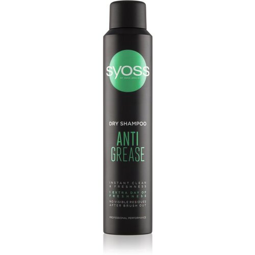 Syoss Anti Grease suhi &amp;scaron;ampon za kosu koja se brzo masti 200 ml Slike
