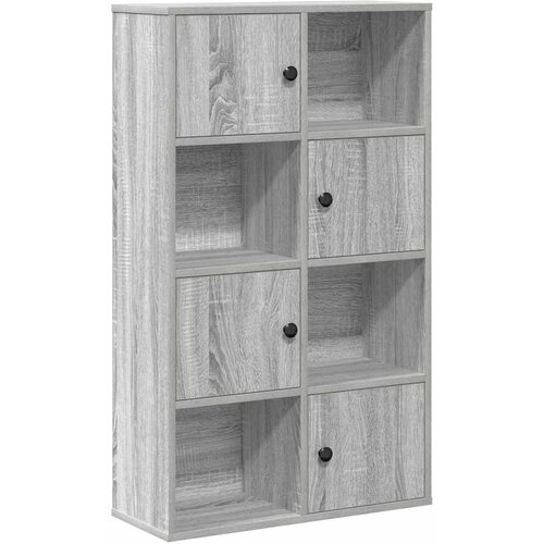 Maison Chic Knjižna omara - Knjižni regal siva sonoma 60x24x101,5 cm inženirski les, (21725341) Cene