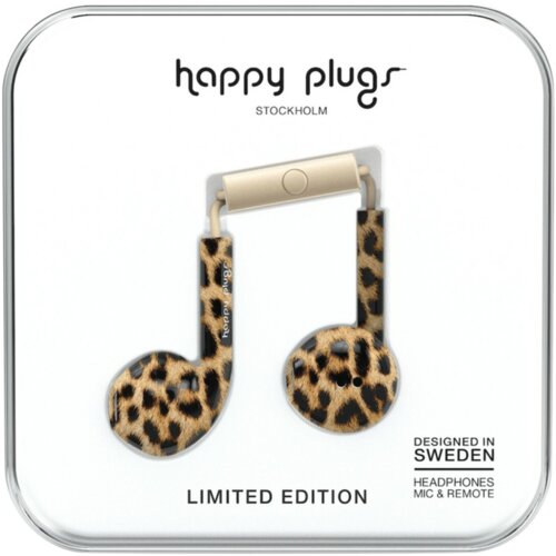 Happy Plugs Earbud Plus slu&scaron;alice, Leopard Cijene