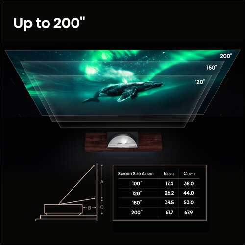 Hisense PX4-PRO 4K pametni laser cinema projektor Slike