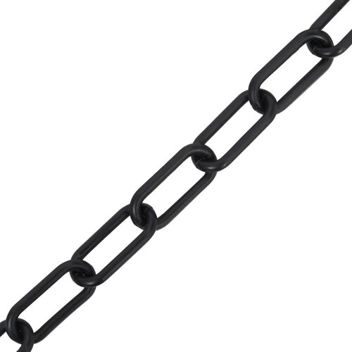  Lanac za upozorenje crni 30 m &amp;Oslash; 4 mm plastični Slike