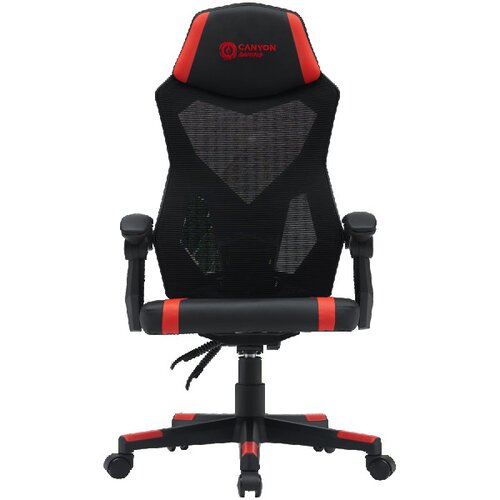 Canyon gaming stolica Flow MCH01 Mesh Black Red (CNE-MCH01R) Cene