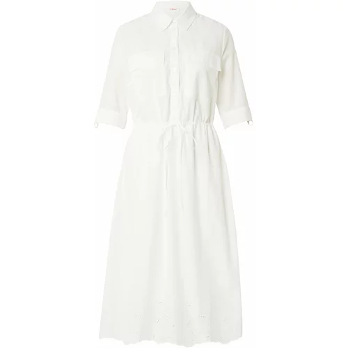 s.Oliver Košulja haljina ecru/prljavo bijela