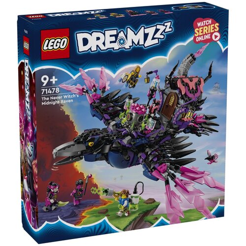 Lego kocke DREAMZzz The Never Witch's Midnight Raven Cene