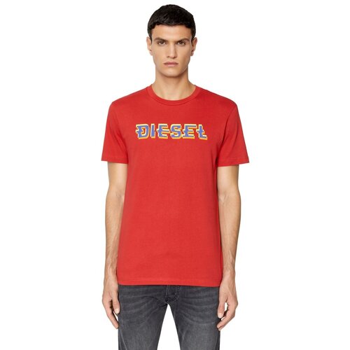 Diesel T-shirt - T-DIEGOR-K52 T-SHIRT red Slike