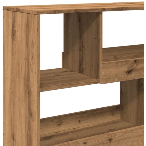  Sobna pregrada boja hrasta 100 x 33 x 94,5 cm konstruirano drvo Smeđa Slike