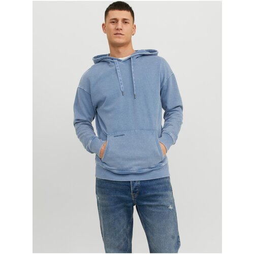 Jack & Jones Blue Mens Hoodie Drew - Men Cijene