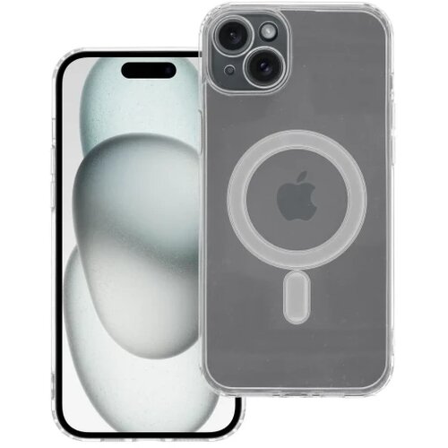 Clear Mag Cover case with camera protection compatible with MagSafe for IPHONE 15 PLUS Cijene