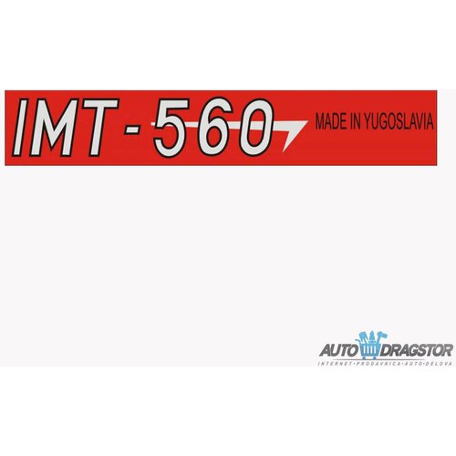 888 Car Accessories nalepnica &amp;quot;imt 560&amp;quot; velika Slike
