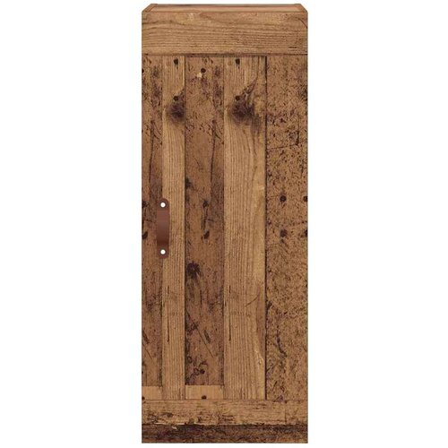 VidaXL Zidni ormarić Staro drvo 34,5 x 34 x 90 cm Konstruirano drvo Slike