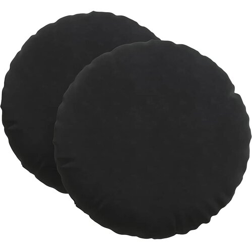  Jastučići za sjedenje 2 pcs Crna &amp;Oslash;60 x 21 cm Bar&amp;scaron;un Slike