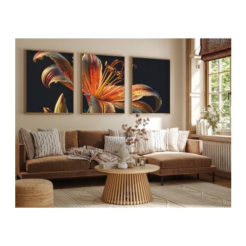 Wallity dekorativna slika Huhu221, 35x50cm, 3 dela Cene