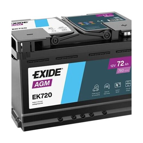 Exide Start-Stop AGM EK720 &ndash; Snaga za Napredna Vozila Cijene