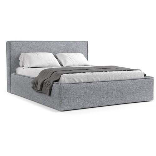 Maison de Rêve Siva oblazinjena zakonska postelja s prostorom za shranjevanje z letvenim dnom 200x200 cm Lounge L – Cene