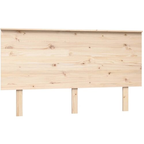 Maison Chic Posteljno vzglavje - Vzglavna omarica 144x6x82,5 cm trdna borovina, (22077968) Cene