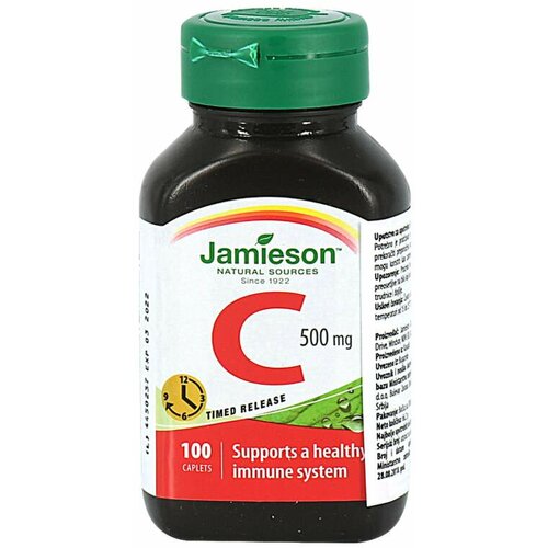 Jamieson vitamin c 500 mg 100 kapsula Slike
