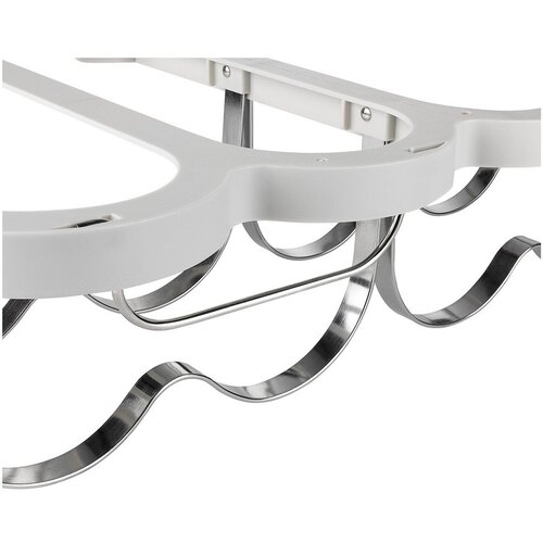 Joseph Joseph Zidni metalni držač za boce vina u srebrnoj boji broj boca 4 kom 38,5x2x25 cm Cradle &amp;ndash; Slike