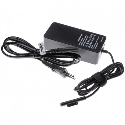 VHBW Polnilec za prenosnike Microsoft Surface Pro 3 / 4 / 5, dodaten USB izhod, 60W / 15V / 4A Cene