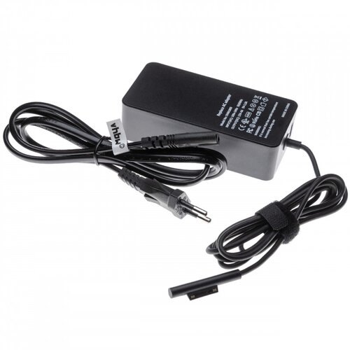 VHBW Punjač za laptope Microsoft Surface Pro 3 / 4 / 5, s dodatnim USB-A izlazom, 65W / 15V / 4A Cene