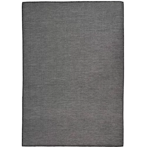  Zunanja preproga ploščato tkanje 160x230 cm siva