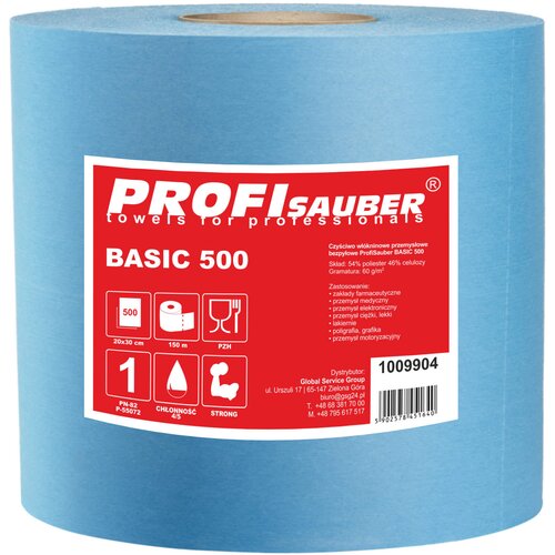 PROFI SAUBER Netkana industrijska čistilna krpa brez prahu ProfiSauber BASIC 500, (21400094) Cene