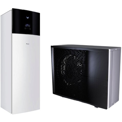 Daikin Altherma 3 R MT zrak-voda (8 kW) ELVH12S23E9W+ERRA08EW1 z intergriranim 230l bojlerjem - Slike