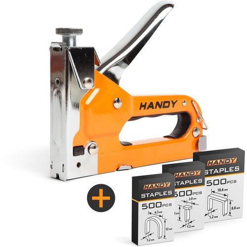 Handy ročni spenjalnik + 3 vrste sponk Cene