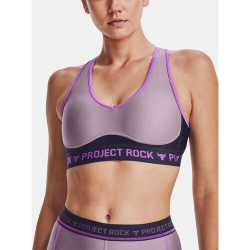 Under Armour UA Pjt Rck Crsbck Dsrpt Bra Light Purple Bra Cene