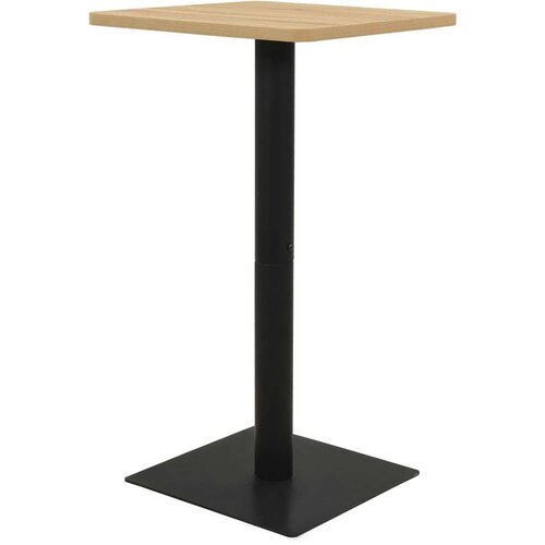vidaXL Bistro miza barva hrasta 60x60x107 cm Cene