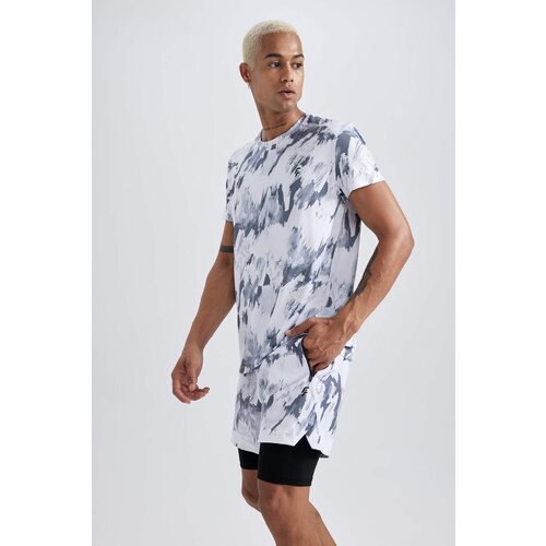 Defacto Slim Fit Crew Neck Printed T-Shirt Slike
