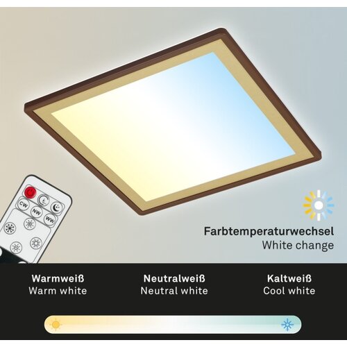 BRILONER 7459-417 - led prigu&amp;scaron;iva plafonska svetiljka deco LED/24W/230V + daljinski upravljač Slike