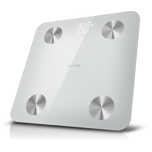 Niceboy SmartScale 2 osebna tehtnica white 1 kos Slike