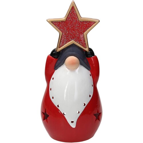 Tognana Dekorativna figura Deda Mraz, Crvena Cene