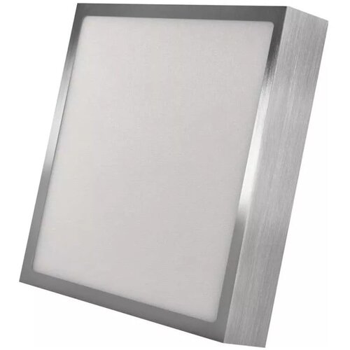 Emos led stropna svetilka v sijajno srebrni barvi 22.5x22.5 cm nexxo – Cene