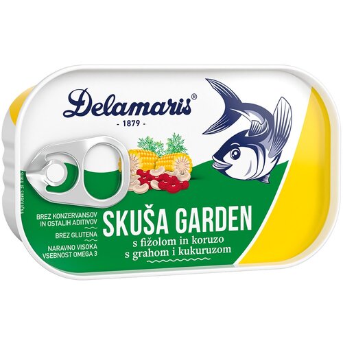 Delamaris Skusa sa povrcem-Garden 125g Slike