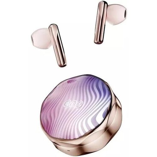 QCV slu&scaron;alke Bluetooth za v uho T21 FairyBuds, Floral Pink, Cene