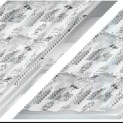 Spirella Tu&amp;scaron; zavjesa 180x200 cm Vegas &amp;ndash; Slike