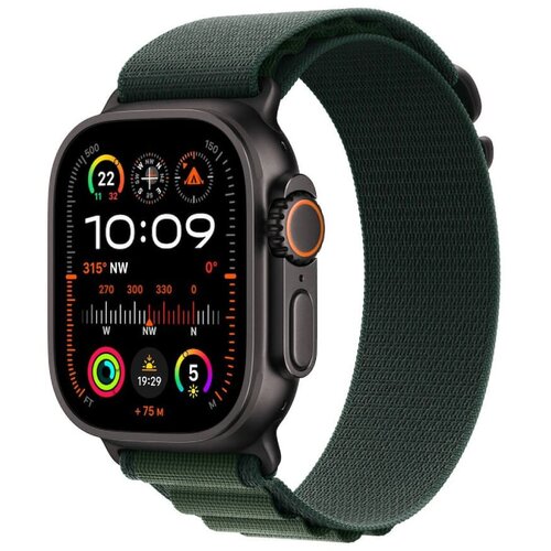 Apple Watch Ultra2 v2 Cellular 49mm Black Titanium Case with Black Loop – M/L Cene