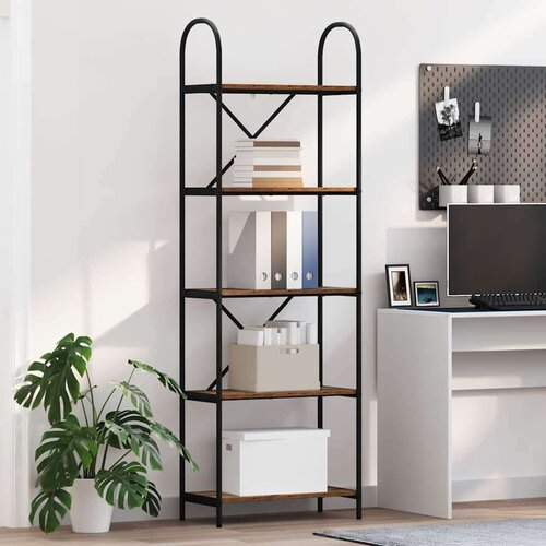 VidaXL Polica Staro drvo 60 x 30 x 183 cm Konstruirano drvo Slike