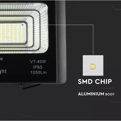  LED prigu&amp;scaron;iva solarni reflektor LED/16W/3,2V 4000K IP65 + daljinsko upravljanje Slike