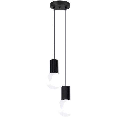 Sollux Lighting Viseča svetilka HALO 2P črna, (5000352315) Cene