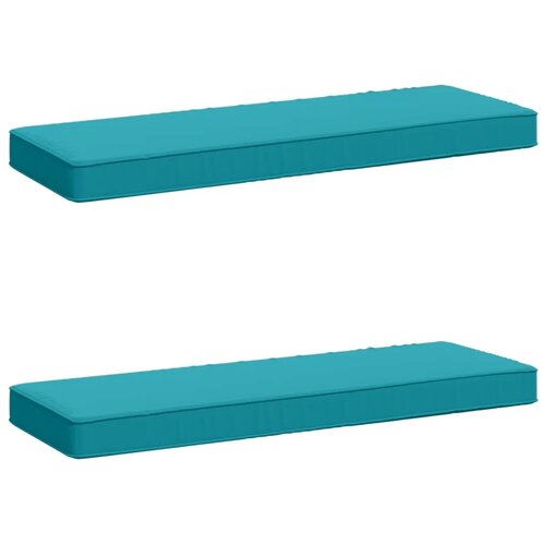  Jastučići za klupe - 2 dijela VUGHT 2 pcs 100% poliester - Tirkizna (poliester) 80 x 30 cm 2 Cijene