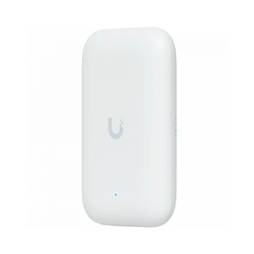 Ubiquiti Swiss Army Knife Ultra, WiFi 5, 4 spatial streams, 115 m² (1,250 ft²) coverage with internal antenna, 200+ connected devices, owered using PoE, GbE uplink, Versatile wall, ceiling, and pole mounting, (2) RP-SMA connectors for optional external antennas, Weatherproof (outdoor exposed. Slike