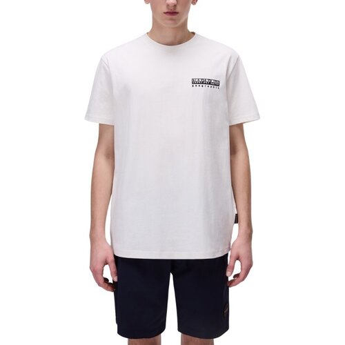 Napapijri S-vignoni back ss white whisper Cene