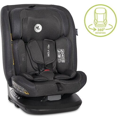 Lorelli auto sesedi&amp;scaron;te diste imola i-size isofix 360 (40-150cm) - black Slike