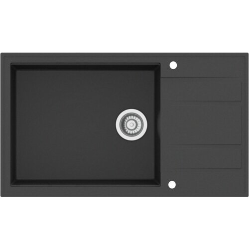 Sink Solution pomivalno korito NATURA 200 PLUS, 860 x 500 mm - črna (7050087) Slike