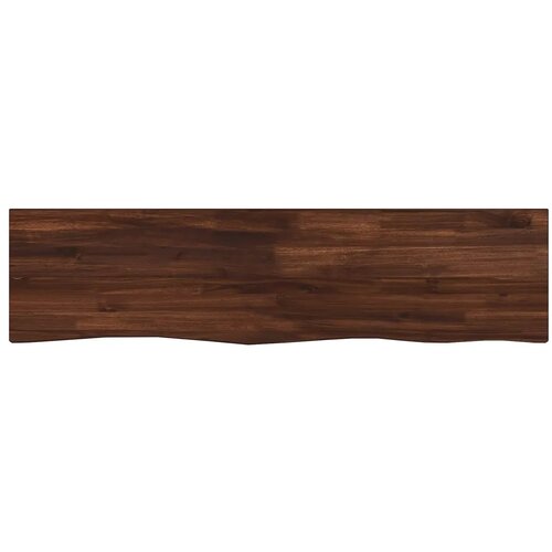  Pravokutni stolni vrh 120 x 30 x 3 cm Pravokutni - Tamno smeđa 90 x 55 x 3 5 cm Živi rub 1 strana Slike