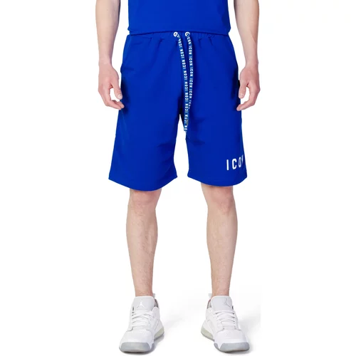 iCON Kratke hlače & Bermuda LOGO IU6024B Modra